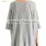Bracelet Sleeve Cashmere Knitted Poncho Women Knitting Sweater thumbnail-2