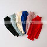 S15228A Korean Style Pullover Knitting Patterns Children Turtleneck Sweater thumbnail-1