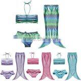 S64836A Cute Girls Kids 3pcs Mermaid Tail Swimwear thumbnail-1