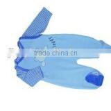 Spring Long-sleeved Baby Velour Rompers thumbnail-1