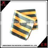 Fashion Design Silk Striped Jacquard Cheap Handkerchief for Men thumbnail-2