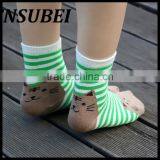 Cute Teen Girls Socks 3D Cat Socks Strip Socks thumbnail-1