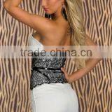 Sexy Women Bra Lace Dress Strapless Cocktail Club Dresses For Wholesale thumbnail-3