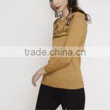 Hot Sale Girl's Embroidery Pattern Knitted Sweater Designs Pullover thumbnail-3