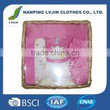 100% Cotton Five Pieces Sets of Baby Clothing Sets Gift Box For Newborn thumbnail-1