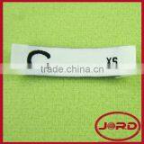 High Quality Custom Design Woven t Shirt Size Labels thumbnail-1