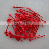 Nickel Free Red Hair Bobby Clip With Pad thumbnail-1