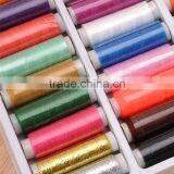 Hot New 100% Polyester Sewing Machine Thread 39 Mixed Colors 40s/2 Spool for for Home Embroidery Machine Thread thumbnail-3