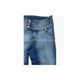 Lady's Stylish Straight Jeans. Fashionable Ladies Jeans With High Quality thumbnail-2