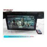 Black 21.5inch Bus Usb Digital Player With GPS System 1920 x 1080