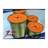 0.365+6*0.35 BX HT Golden Copper Coated Steel Wire / Steel Spool Wires For All Tires