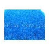 Outdoor Blue Artificial Grass Carpet Garden Lawn 20mm Yarn Count 9800Dtex thumbnail-1