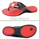 Good Once Injection pvc jewel dress sandals for footwear and promotion,light and comforatable