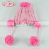 High Performance Economic Cute Knitted Baby Hat thumbnail-2