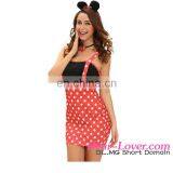Four Piece Www 89 Com Google Com Minnie Costume Adult thumbnail-2
