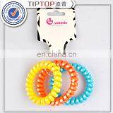 Cute Candy Color Hair Jewelry Headbands Telephone Line Hair Rope For Women Hair Band