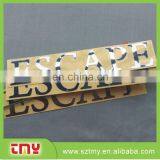 Custom Cheap Embossed Laber Sticker Adhisive Metal Laber Sticker thumbnail-3