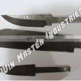 damascus miniature kukri blade