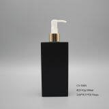 Free Sample 400ml Transparent PETG Plastic Empty Rectangle Bottle for Personal Cosmetic thumbnail-2