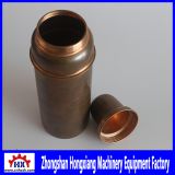 Copper Water Bottle Processing in CNC Auto Metal Spinning Lathe Machines Equipment