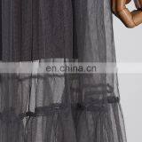 Patchwork Mesh Casual Dress Women Summer Fashion Clothes thumbnail-7