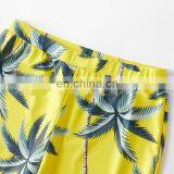 Summer Parent-Kids Swimwear Family Coconut Palm Print Hawaii Beach Swimsuit Unisex thumbnail-6
