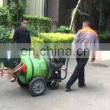 Own engine trolloy community garden air disinfection fogging spray machine