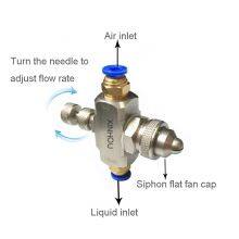 1/8 Mini Stainless Steel Humidification Moistening Humidifying Pressure Flat Fan Air Atomizing Fog Spray Nozzle thumbnail-3