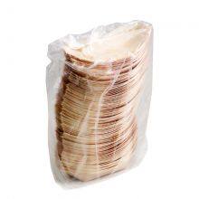 Biodegradable Pine Wood Boat Serving Tray 7.5 Inch Boat Serving Tray thumbnail-1