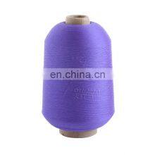 75d/2 WE for Elastic Webbing Dope Dyed Polyester Stretch Yarn thumbnail-4