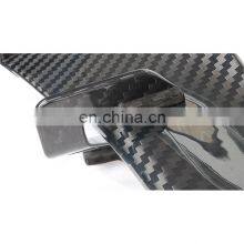 Latest Trend Customized Auto Accessories 3K Twill 100% Real Dry Carbon Fiber Rear Spoiler Wing for Universal Cars thumbnail-3