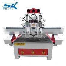 3 Heads ATC Cnc Router 1325 3D Cnc Wood Carving Machine Cnc Wood Cutting Engraving Machines thumbnail-4