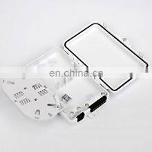 Optic Cable Outdoor Wall Mount Small Ftth Waterproof Junction Optical Fiber Splice Box thumbnail-2