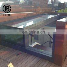 Most Popular Electric Sliding Window Reasonably Designed Translation Skylight Aluminum Alloy Roof Window