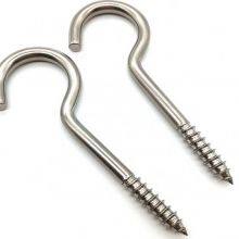 Zinc Plating Self Tapping Wood Screws CS / SS Made With Open Eye Hook thumbnail-2