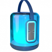 Portable Super Bass Karaoke Speaker Colorful Lights Party Speaker Music Player Box Wireless Transparent RGB Light BT Speakers thumbnail-2