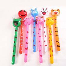 Popular Cartoon Inflatable Animal Stick for Children Gifts PVC Inflated Long Rod Party Decorations thumbnail-5