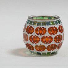 Mosaic Vase Glass Jar thumbnail-2
