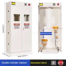 Double Gas Cylinder Cabinet With Smart Alarm System - Industrial Welding Gas Storage thumbnail-2