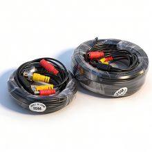 BNC+DC 50m Cctv Cord Power Supply Video Cable Extension Cord for Security Surveillance Cameras, AHD Factory Monitoring Cable thumbnail-2