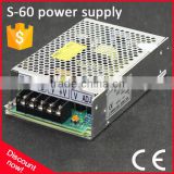S-60-24 60W 24V DC switching power supply