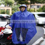 Eco-friendly Oxford Fabric Long Pvc Raincoat for Motorcycle Riders thumbnail-3