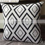 Classic Geometry Poly-cotton Household French Rural Style Cushion thumbnail-1