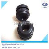 EPDM/silicone/Natural rubber/NBR/recycled rubber/CR(Neoprene) high performance rubber grommet/rubber cable grommets