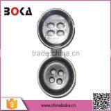 2015 Wholesale Classic Black Round Shape Plastic Buttons With Holes Yiwu Factory on Direct Sale thumbnail-4