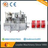 Leader full automatic bottling machine for tinned drinks