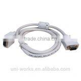 15pin White LCD 3+4 VGA Cable thumbnail-2