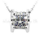 Wedding Custom Necklace New Design Top Quality Silver Long Necklace thumbnail-5