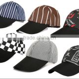 wholesale printed stripe caps,chef caps,worker caps
