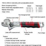 Multi Function, Accuracy Measurement Single Open End Adjustable Wrench thumbnail-3